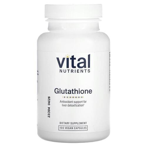 바이탈 뉴트리언트 Vital Nutrients, 글루타치온, 베지 캡슐 100정