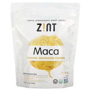 정품 ZINT 마카 유기농 젤라틴화 파우더 16 oz 454 G