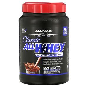 정품 ALLMAX AllWhey CLASSIC 유청 단백질 100% 초콜릿 907G 2LBS