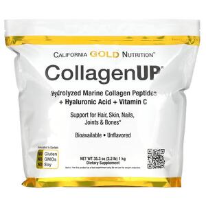 캘리포니아 골드 뉴트리션 California Gold Nutrition, CollagenUP, 무맛, 1KG 2.2LBS)