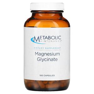 메타볼릭 메인터넌스 Metabolic Maintenance, 마그네슘 글리시네이트, 180 캡슐