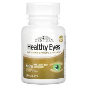 21세기 쎈트리, 건강한 눈, 루테인 추가, 아연 및 비타민B, 36정