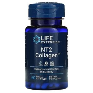 라이프 익스텐션 Life Extension, NT2 Collagen, 소형 캡슐 60정