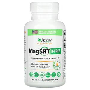 Jigsaw Health, MagSRT B Free, 서방형 마그네슘, 240정
