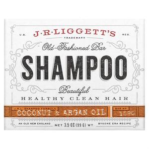 J.R.LIGGETTS, Old Fashioned Shampoo Bar, 코코넛 아르간 오일, 99G 3.5OZ)