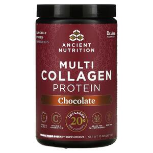 Ancient Nutrition, 멀티 콜라겐 단백질, 초콜릿, 283.2g 10 oz)