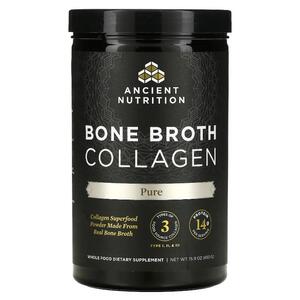 Ancient Nutrition, Bone Broth Collagen, 순수, 450G 15.9OZ)