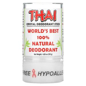Thai Deodorant Stone, 타이 크리스탈 데오드란트 스틱, 120G 4.25OZ)