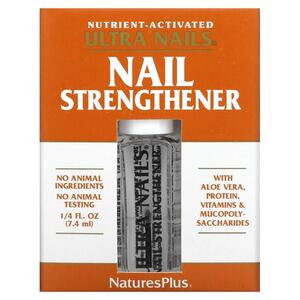 네이쳐스 플러스 NaturesPlus, Ultra Nails, 손발톱 강화제, 1 4 fl OZ 7.4 ml)