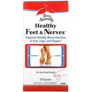 테리 내추럴리 Terry Naturally, Healthy Feet Nerves, 캡슐 120정