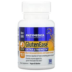 엔자이메디카 Enzymedica, GlutenEase, 엑스트라 스트렝스, 캡슐 30정