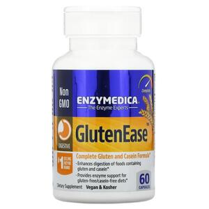 엔자이메디카 Enzymedica, GlutenEase, 캡슐 60정
