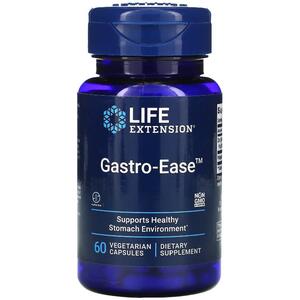 라이프 익스텐션 Life Extension, Gastro Ease, 베지 캡슐 60정