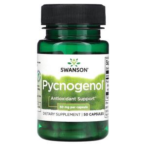 스완슨 Swanson, 피크노제놀 Pycnogenol, 50mg, 캡슐 50정