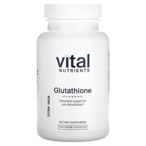 바이탈 뉴트리언트 Vital Nutrients, 글루타치온, 베지 캡슐 100정