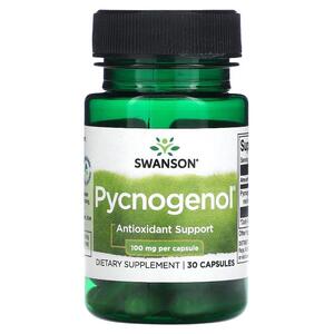 스완슨 Swanson, 피크노제놀 Pycnogenol, 100mg, 캡슐 30정