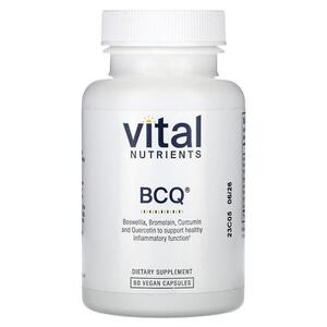 바이탈 뉴트리언트 Vital Nutrients, BCQ, 베지 캡슐 60정