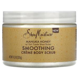 SheaMoisture, Manuka Honey, Smoothing Creme Body Scrub, 11.3 oz 320 g)