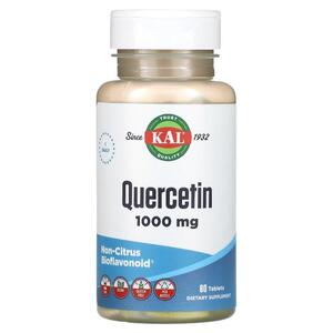 KAL, 퀘르세틴, 1,000 mg, 60정