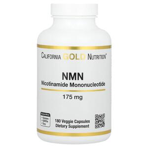 캘리포니아 골드 뉴트리션 California Gold Nutrition, NMN, 175mg, 베지 캡슐 180정